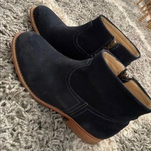 Hinge - SUEDE Navy Blue Boots